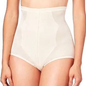 High-Waist Brief Nude. Size S